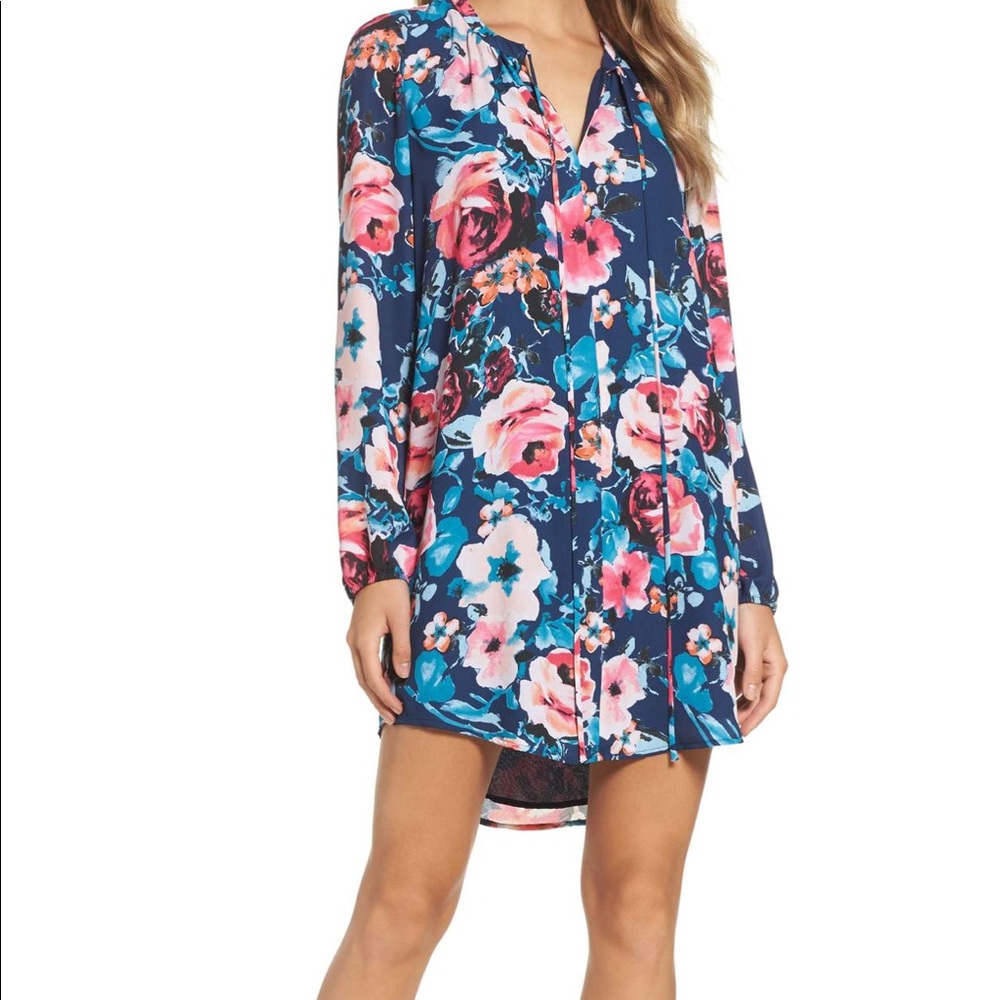 Charles Henry Dress Nordstrom Shirtdress Floral